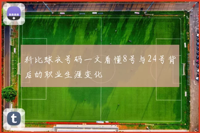 科比球衣号码一文看懂8号与24号背后的职业生涯变化