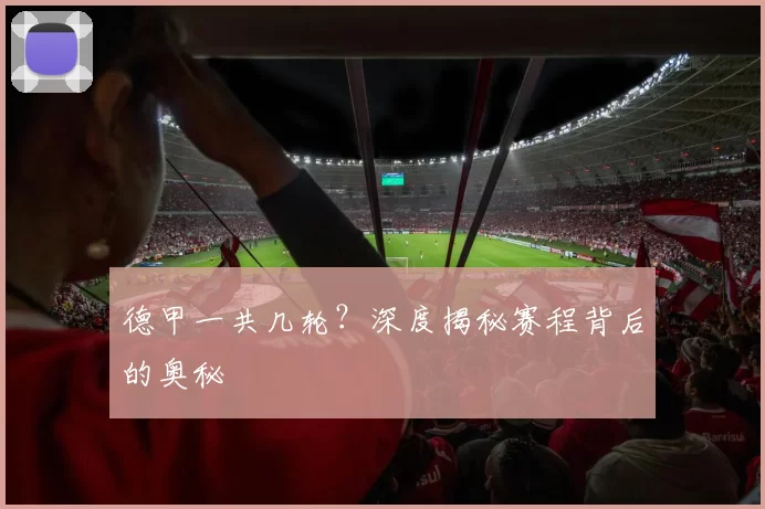 德甲一共几轮？深度揭秘赛程背后的奥秘